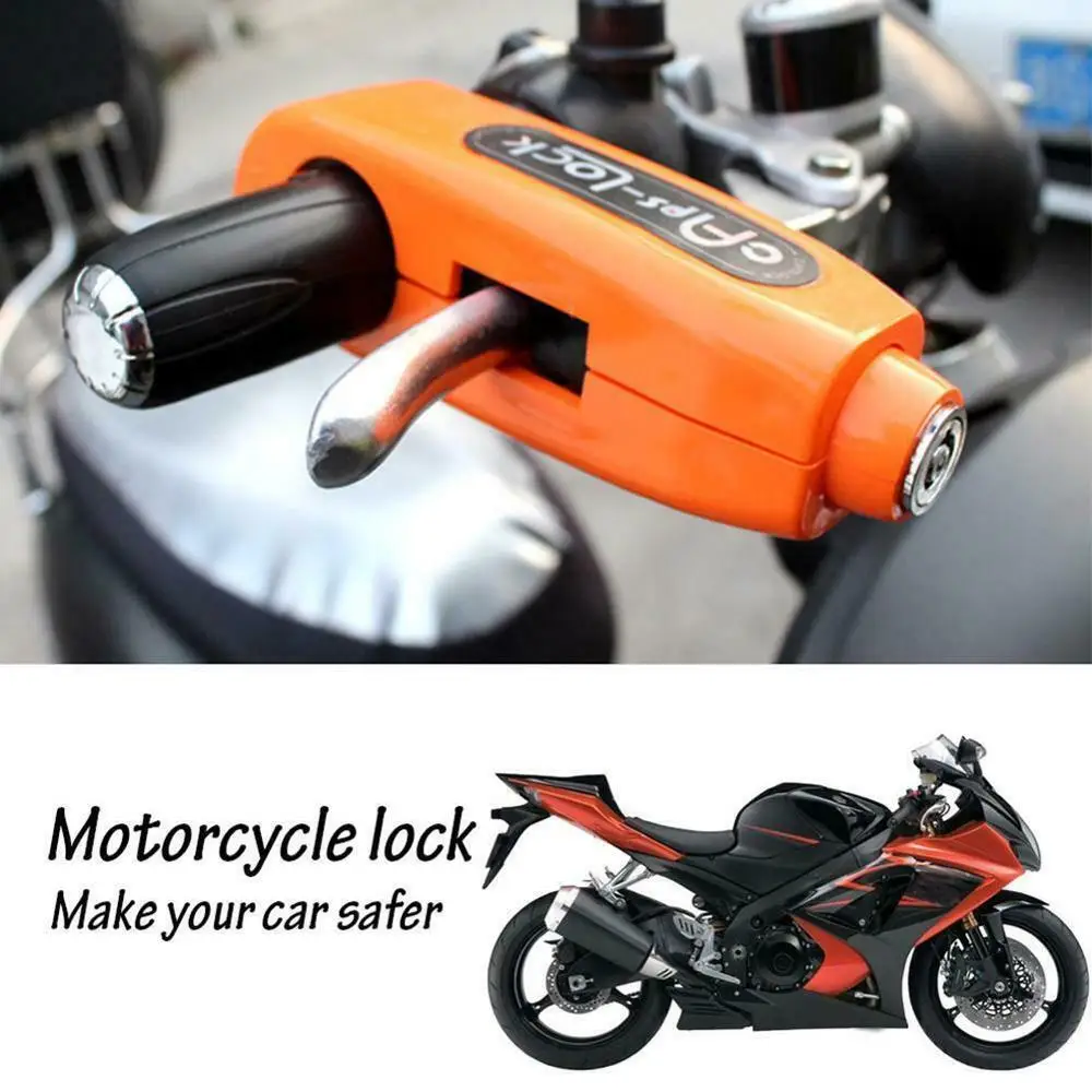 Universele Motorfiets Slot Scooter Stuur Veiligheidsslot Rem Gaspedaal Grip  Anti Diefstal Beveiliging Sloten Hoge Kwaliteit|Theft Protection| -  AliExpress