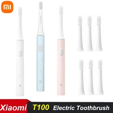 Xiaomi Mijia – brosse à dents électrique T100, sans fil, Rechargeable, IPX7, étanche, ultrasonique, automatique