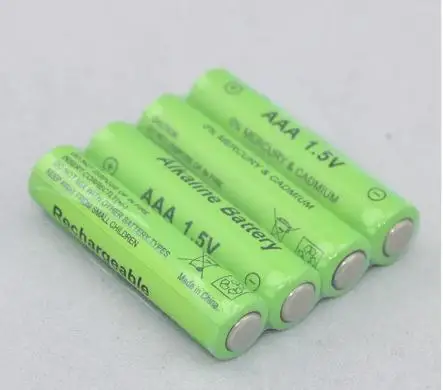 4 шт. ААА батареи 2200mah 1,5 V щелочные батареи AAA аккумуляторная батарея для дистанционного Управление игрушка батареи светильник