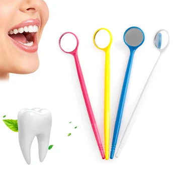 

Plastic handle Dental Mirror Instruments Mouth For Checking Eyelash Extension Applying Eyelash Tools & Teeth Tooth Clean Oral