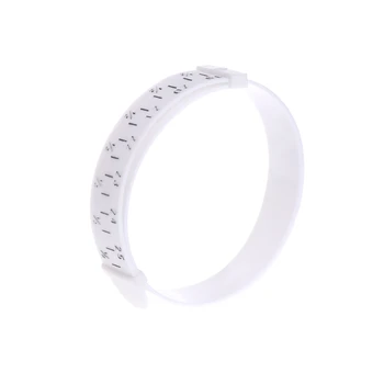

Bracelet Sizer Plastic Wristband Measuring Tool Bangle Jewelry Making Gauge Hand