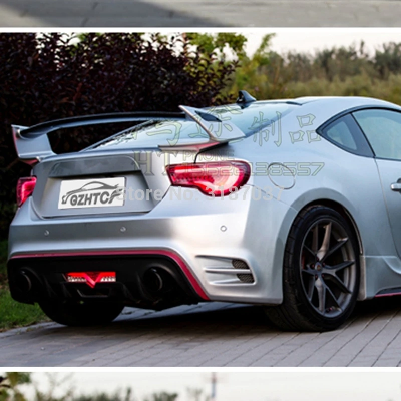 Для Toyota 86 GT86 BRZ стекловолоконное неокрашенное искусственное покрытие багажника
