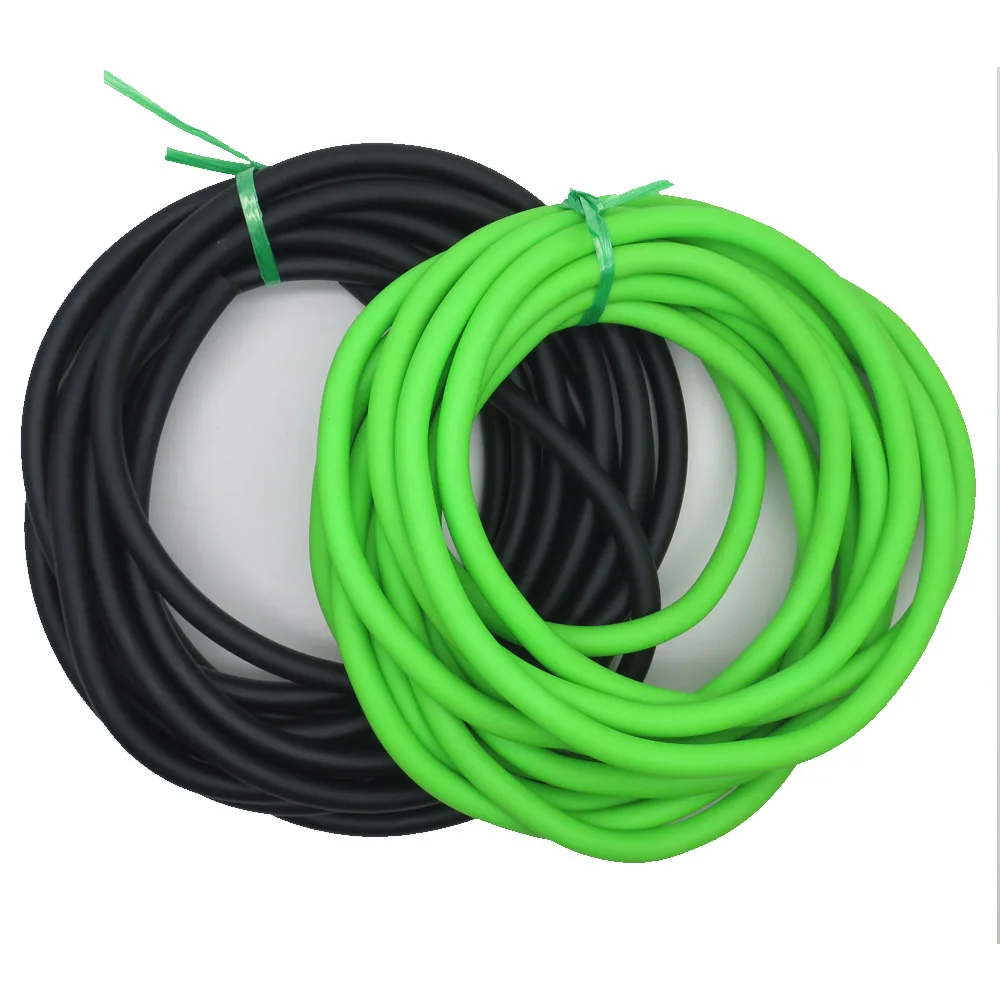 

5080 Black Slingshot Rubber and green slingshot rubber hunting accessories catapult caza 20-29 Pounds