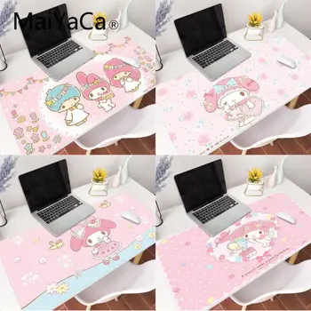 

MaiYaCa pink my melody Rubber Pad to Mouse Game Anti-slip Rubber Gaming Mouse Mat xl xxl 800x300mm for Lol world of warcraft
