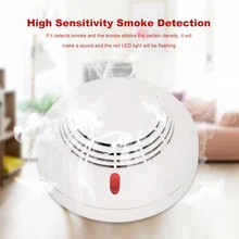 433 МГц беспроволочный детектор дыма умный датчик пожарной сигнализации домашняя система безопасности Высокочувствительный детектор дыма