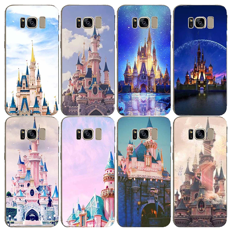 Soft TPU Phone Cases Cinderella Castle for iphone 11 7 8plus XS MAX XR |