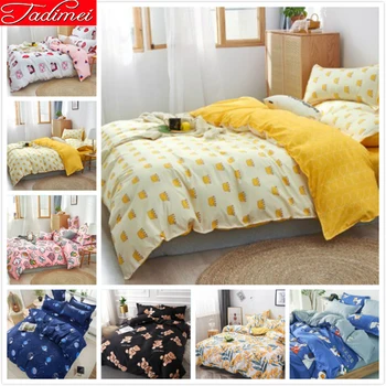 

Adult Kids Child Boy Girl Student Single Twin Queen Super King Size Duvet Cover Sheet Pillowcase Bedding Set 150x200 180x220 2m