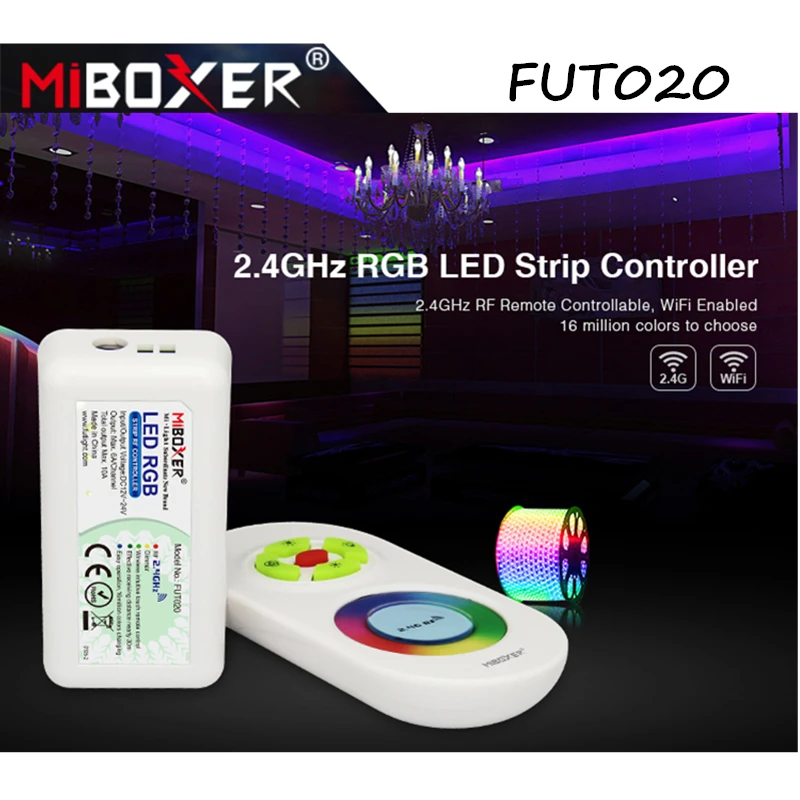 Контроллер светодиодной ленты Miboxer FUT020 FUT021 FUT022 FUT025 FUT027 FUT028 сенсорный RGB RGBW двойной белый