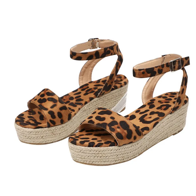 

Women Sandals Wedges Shoes High Heels Sandal Fashion New Open Toe Flip Flop Platform Shoes 35-43