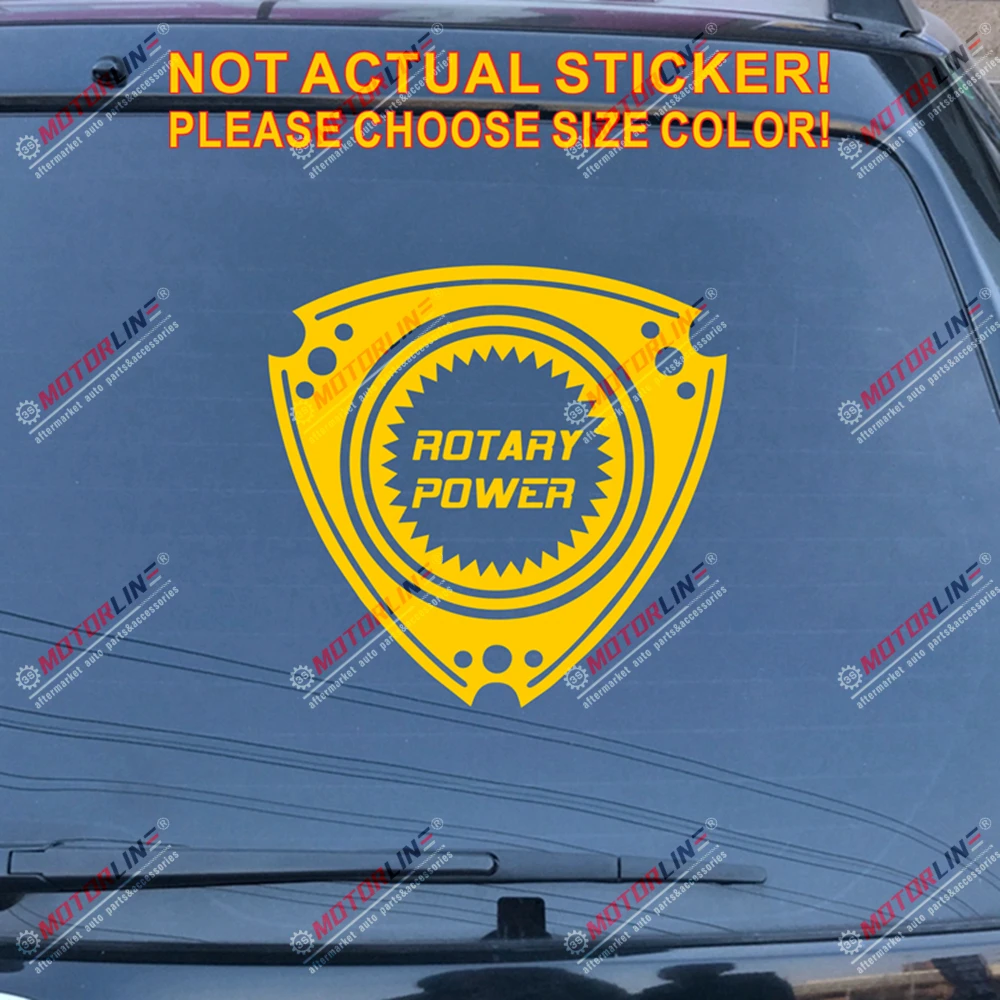 Wankel-calcomanía de vinilo para coche, pegatina de motor rotativo,  compatible con Mazda 3, 6, RX7, RX8, CX-5 - AliExpress, image size:1000x1000