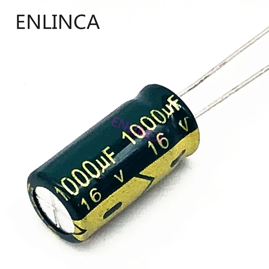 40 шт./лот P92 1000uf16V низкое ESR/сопротивление высокочастотный алюминиевый