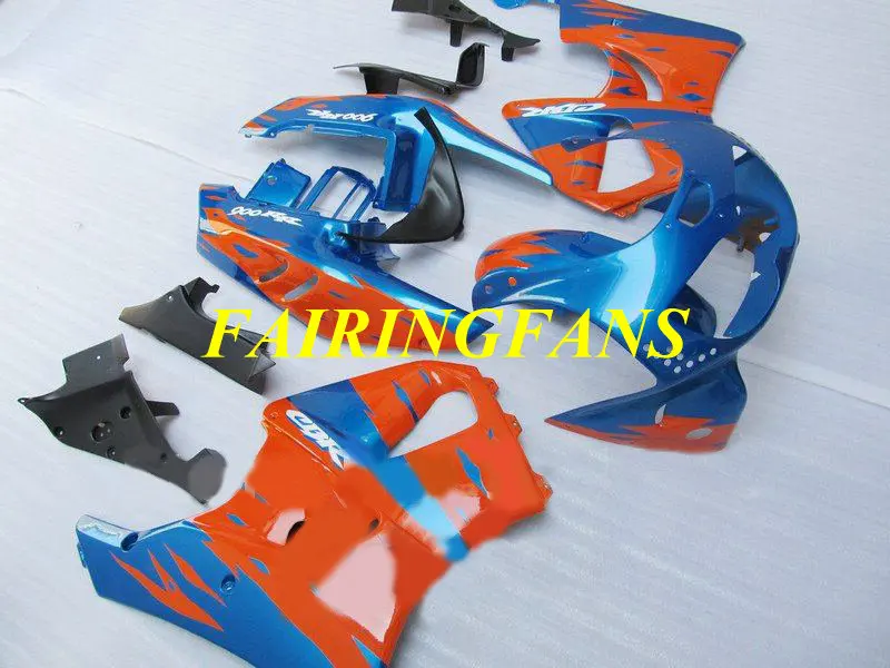 Обтекатель кузова комплект для HONDA CBR900RR 893 96 97 CBR 900 RR CBR 900RR CBR900 1996 1997 оранжевый синий Обтекатели кузова+ подарки HN23