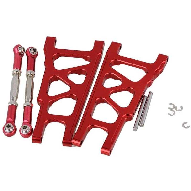 

RC Red SLA007 Front/Rear Suspension Arms and Servo Link Upgrade Parts for TRAXXAS Slash 4X4 Short Truck
