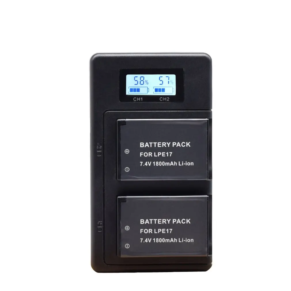 

Durabale Digital camera battery Charger USB LCD Smart FZ100-C Charger Camera battery fast dual charge 5v For Sony CCD-SC5