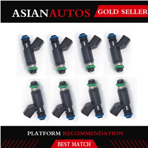 

8PCS Fuel Injector Nozzle For 5.3L V8 25326903 FJ502 217-1626 217-1517 4G1686 238885 63884 12580426 M1075 M908