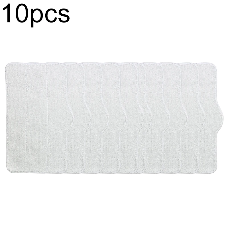 Подходит для Xiaomi Deerma DEM-ZQ600 DEM-ZQ610, белая швабра, чистящая прокладка, 10 шт., чистящие принадлежности для дома
