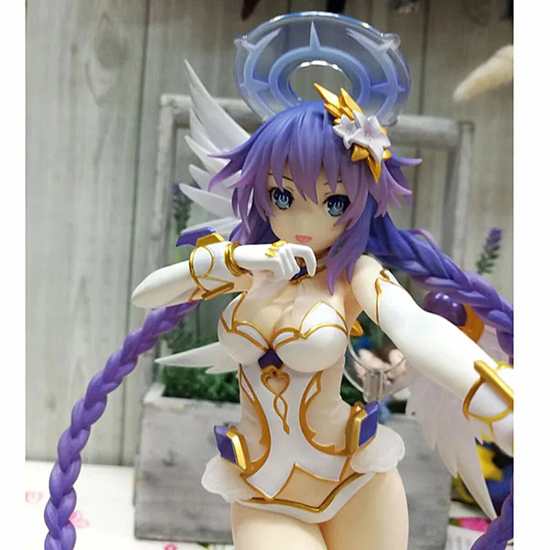 Аниме Нептун Hyperdimension Neptunia ПВХ фигурка Сексуальная Девушка Фиолетовое сердце фигура аниме Модель Коллекция игрушек A217