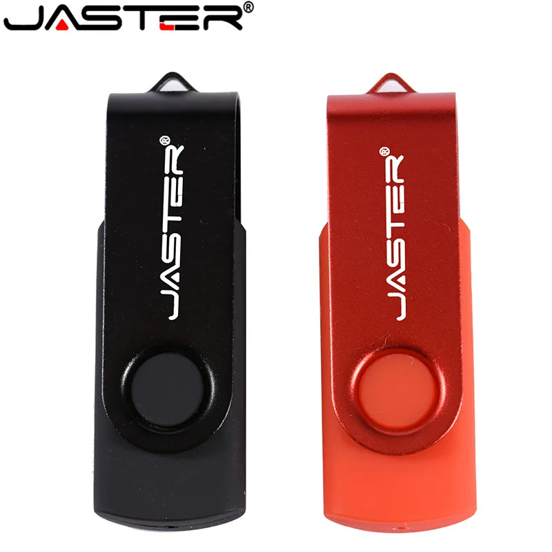 

JASTER Usb Customized personality LOGO, Fashion multicolor Usb 4GB 8GB 16GB 32GB 2.0 Flash Pen Drive Swivel External Storag