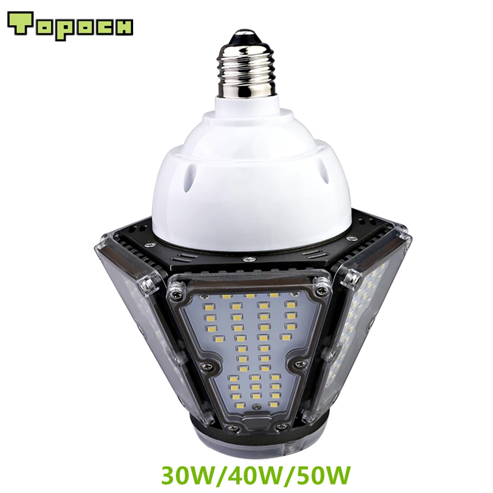 Topoch промышленный светильник 120LM/W 30W 40W 50W Светодиодный UL CE список винтовой базы CFL