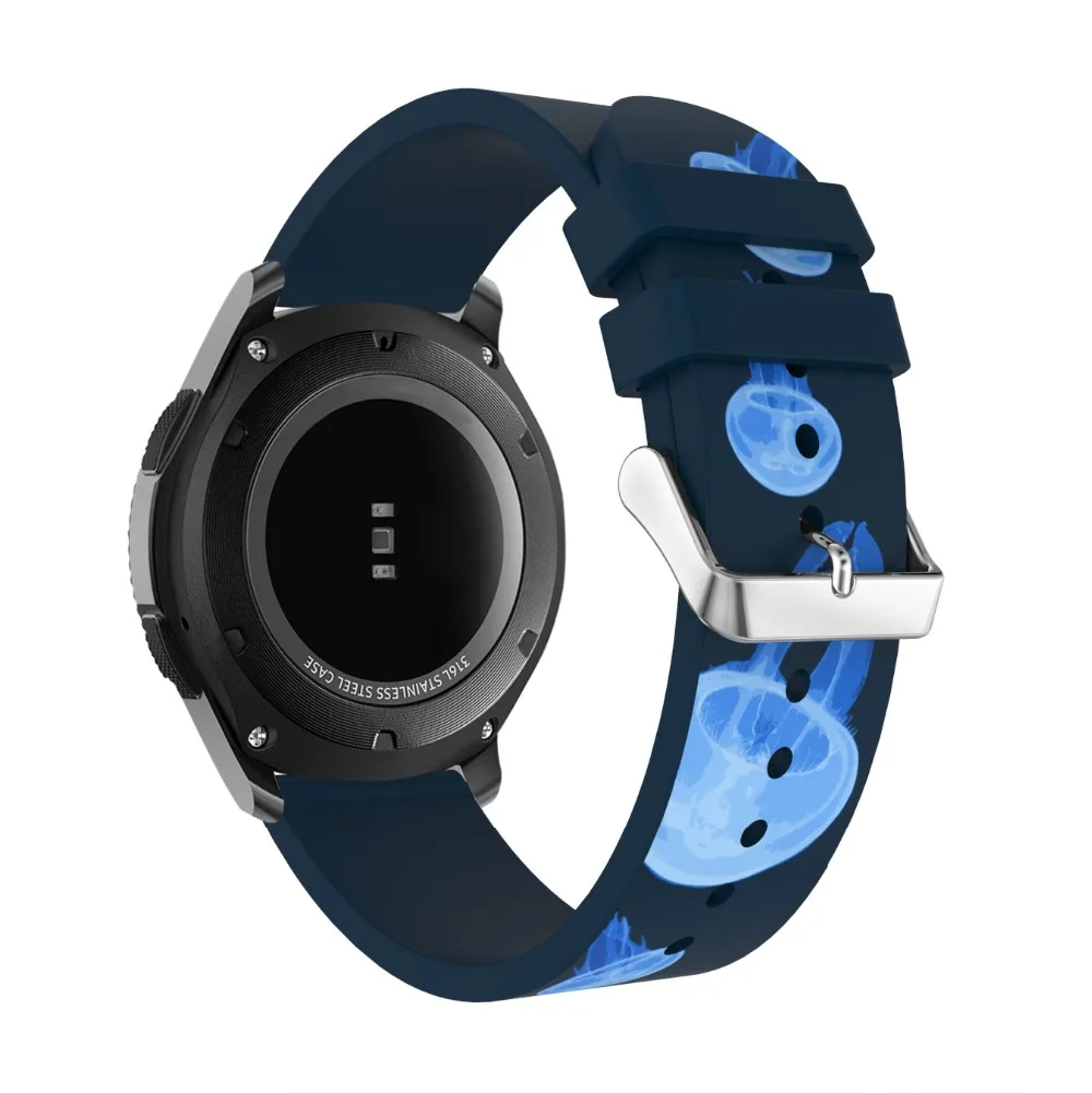 22 мм силиконовый ремешок для часов Huami Amazfit GTR 47 мм спортивный ремешок сменный Браслет для huawei Watch GT GT2