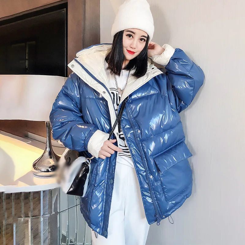 Winter White Duck Down Padded Down Women Bright