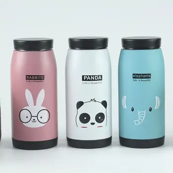 

Cartoon Vacuum Flask Double-Layer Stainless Steel Thermos Bottle Big Belly Cup Student Water Cup Portable Travel Water Bottle