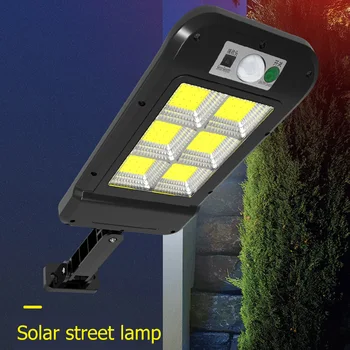 

Human Motion Sensor Solar Light Multi-functional Practical Durable Classic Remote Control Garden Yard Path Security Lamp
