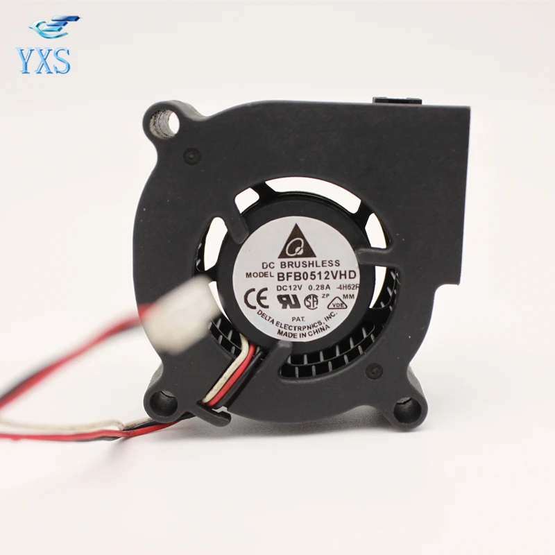BFB0512VHD DC 12V 0.28A 3 провода 5 см 5020 50*50*20 мм вентилятор охлаждения BFB0512VHD-F00 | Электроника