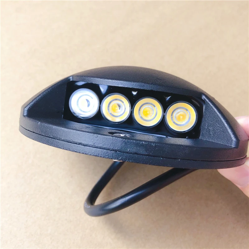 1PCS LED Deck Lamp 2W 3W 4W AC110V 220V/ 12VDC Floor Stair Steps Road Buried Yard Spotlight Landscape Outdoor Foot Lighting 3