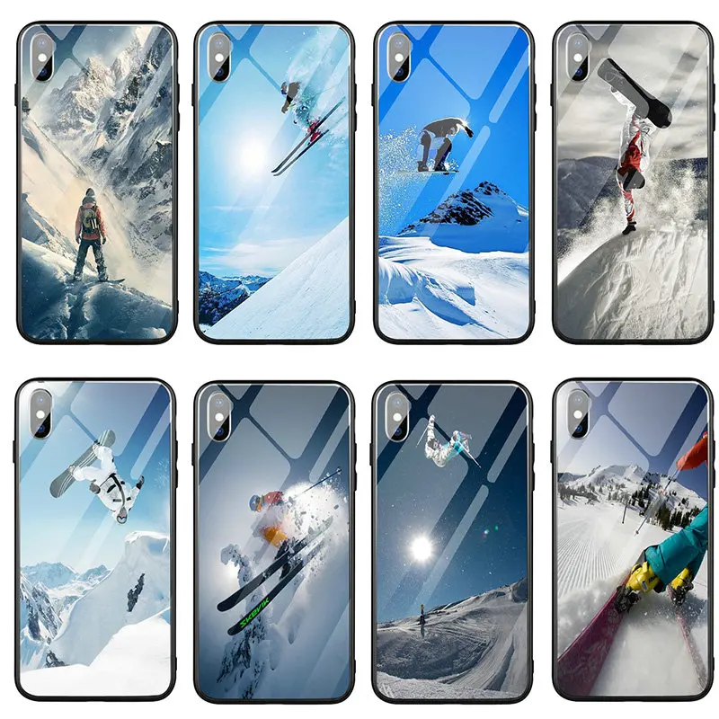 Мобильный телефон из закаленного стекла чехол для iPhone 5 5S SE 2020 6 6S Plus 7 7plus X XR XS 11 Pro Max