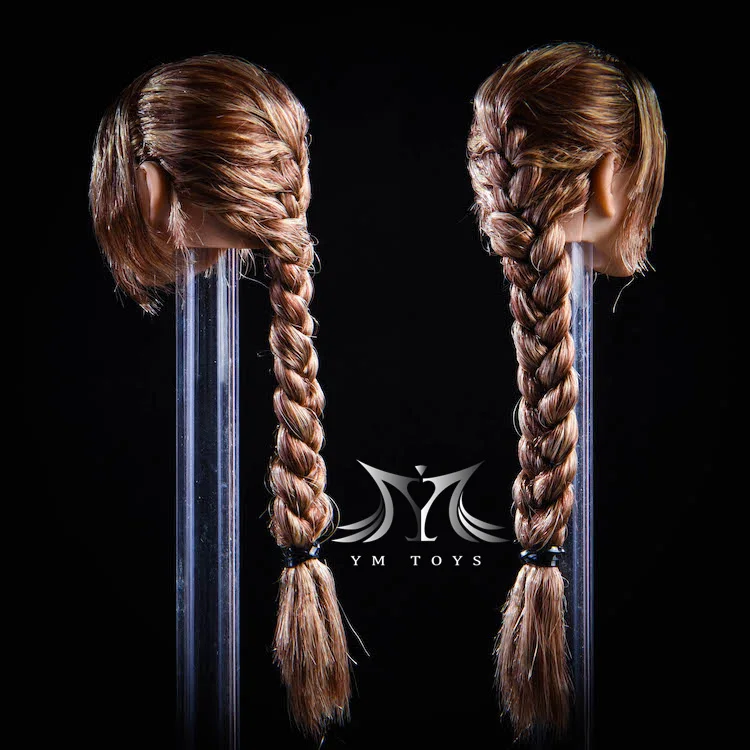 Коллекционная YMT017 1/6 Красивая Европейская женская голова Li Sculpt жажда модель для 12 ''Suntan фигурка тела