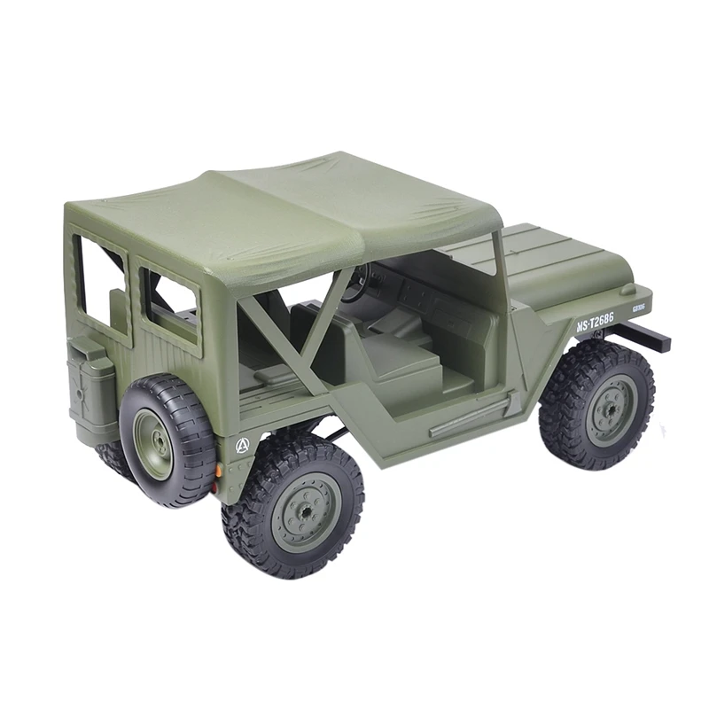 BG1522 1/14 2.4G 4WD Crawler Off-Road RC Climbing Trucks Buggy Toys High Speed Vehicle Headlight RTR Kids