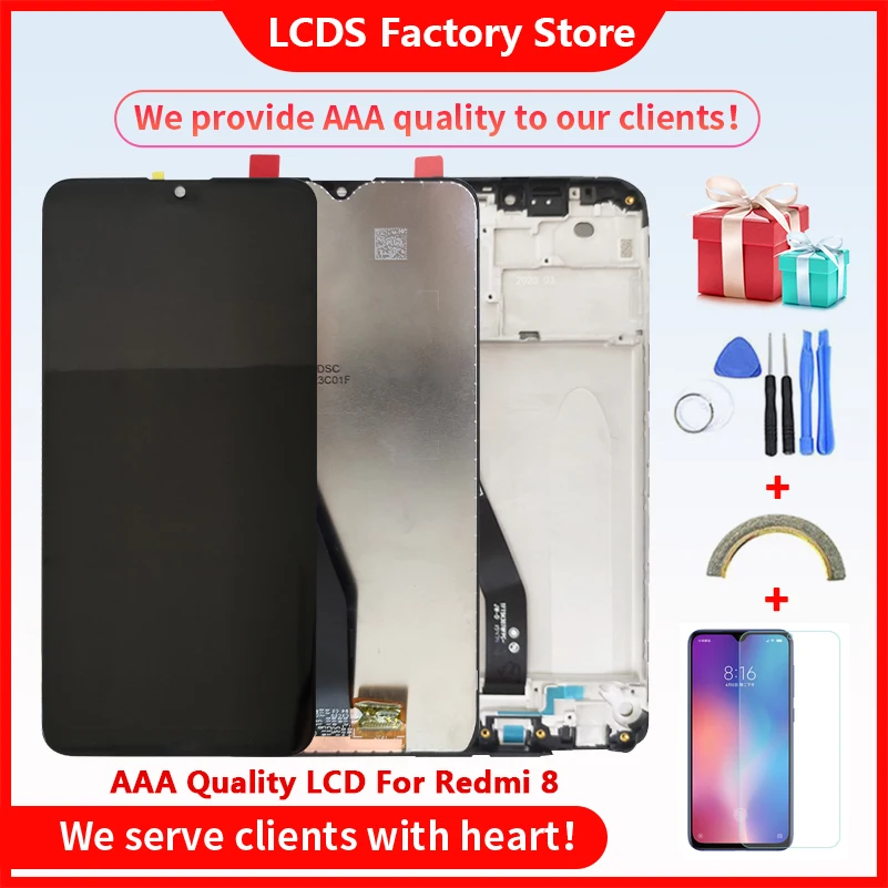 

Высококачественный ЖК-дисплей класса AAA для Xiaomi Redmi 8, ЖК-дисплей с рамкой, ЖК-экран для Xiaomi Redmi 8, ЖК-экран 10-Touch 1520x720 HD +