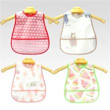 Регулируемые детские нагрудники EVA водонепроницаемые нагрудники для кормления детей с героями мультфильмов детские фартуки Babador бандана