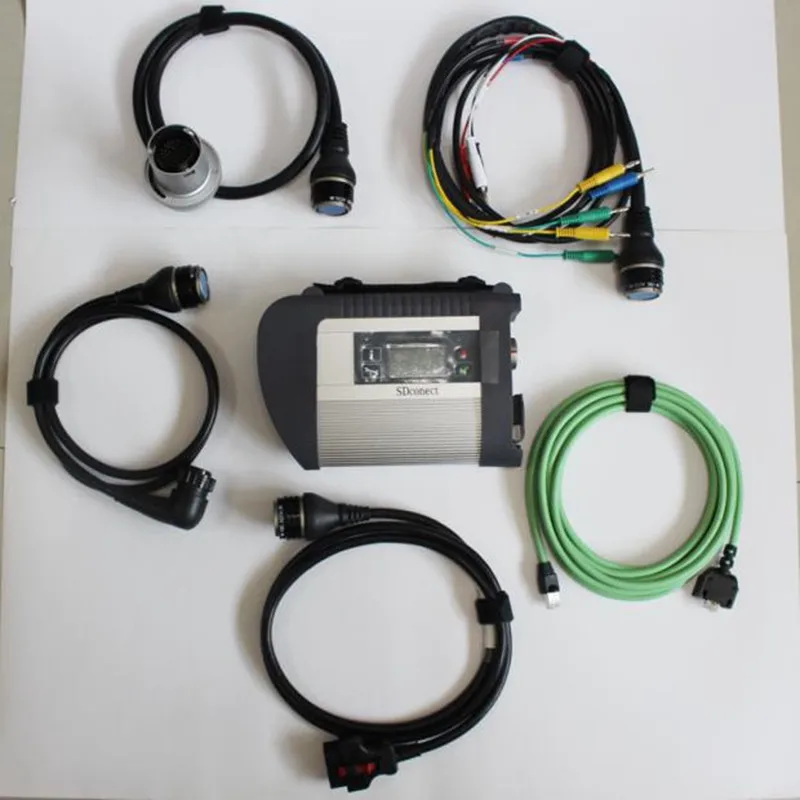 2020 OBD2 сканер MB STAR C4 Star Диагностика SD и ноутбук D630 с новейшим программным