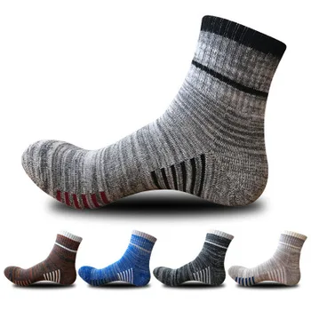 

Solid Color Socks Cotton Men Fashion In Tube Socks Winter Male Casual Business Breathable Socks EU 39-44 Meias