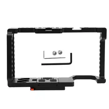 

Metal Digital Video Cage Extended Monitor Mic Fill Light for BMPCC 4K Accessory