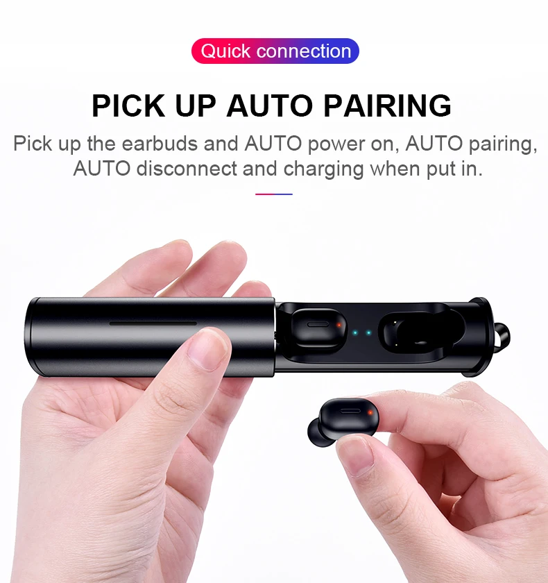 New Mini T1 TWS 5 0 Bluetooth Earphone Wireless Stereo In Ear Earbuds With Charging Box Mic Headset for huawei iphone Xiaomi