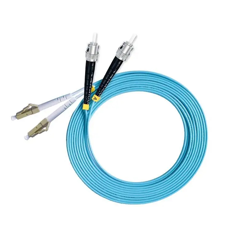 

10PCS/Pack OM3 LC/UPC-ST/UPC Multi-Mode OM3 Fiber Cable Multimode Duplex Fiber Optical Jumper Patch Cord 3M 5M 10M 10M