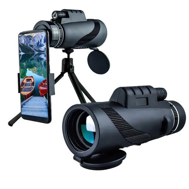 Hordozható Zoom Hatókör Hd Lencse Monokuláris Távcső+ Állvány+ Klip Univerzális Telefonhoz Mini Mobil Távcsőhöz - Image 5