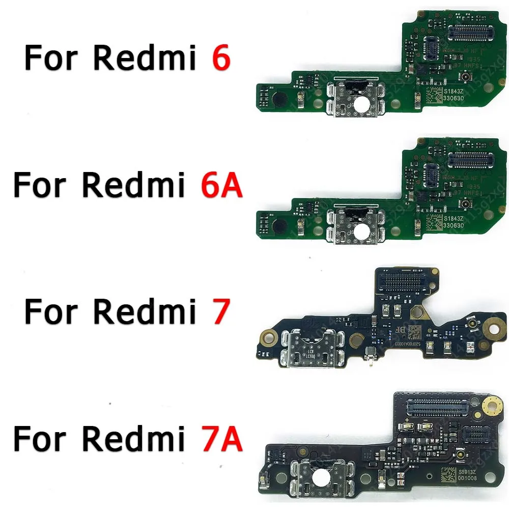 Оригинальная зарядная плата для Xiaomi Redmi 6A 6 7A 7 порт зарядки разъем Usb гибкий кабель