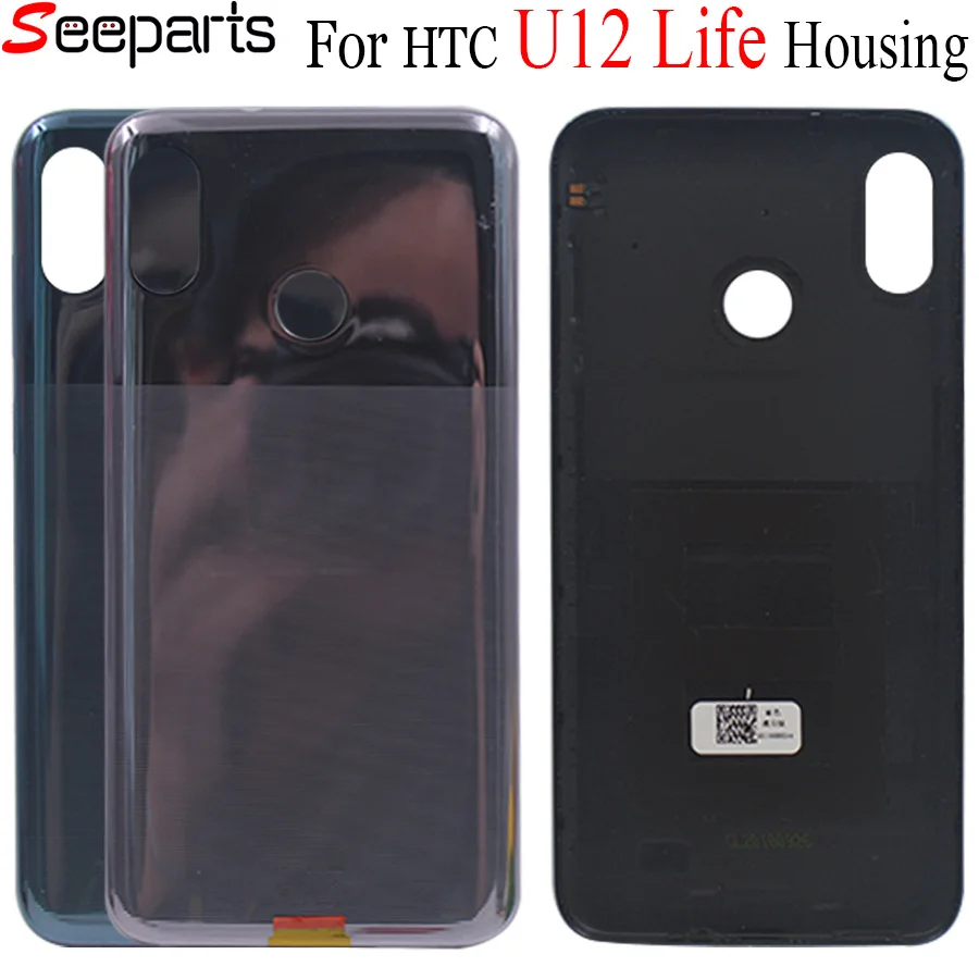 

Original 6.0" For HTC U12 life Battery Cover Door Back Housing Rear Case For HTC U12 lite Housing Replacement Parts