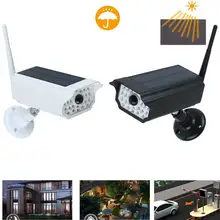 Светодиодный уличный светильник на солнечной энергии с датчиком движения PIR, точечный светильник, имитирующий мониторинг для сада и двора