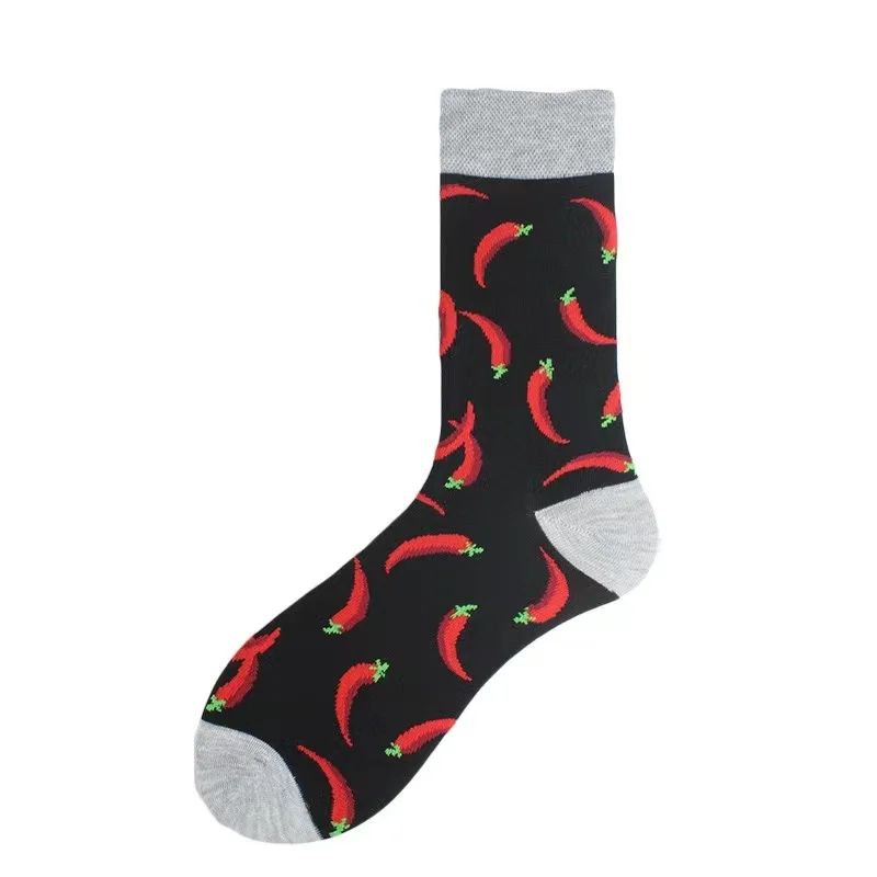 Fashion Cotton Men Socks Breathable All Seasons Socks Comfortable Socks