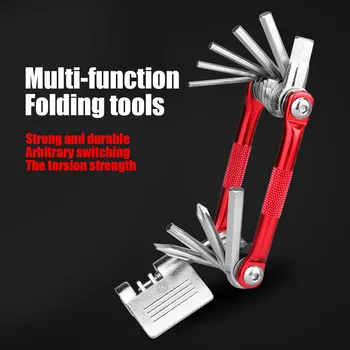 

Bike Repair Tool Kits Multifunction 11-in-1 Bicycle Repair Tool Kits With Screwdriver Wrench Bike Tool A set to fix the car #9.1