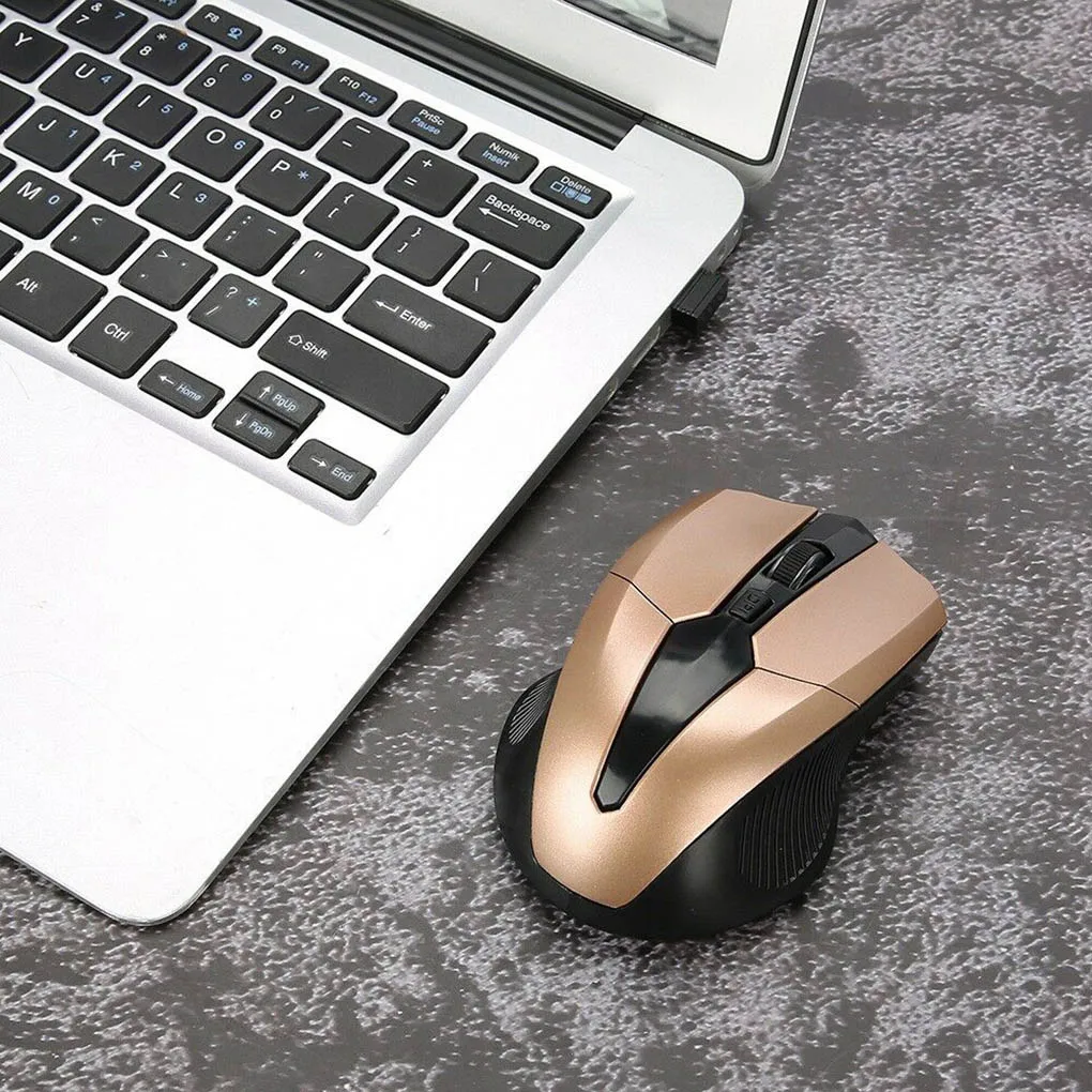 2.4Ghz Wireless Mouse 1200DPI Adjustable Home Office Computer Game Optical Gaming Cordless Mice | Компьютеры и офис