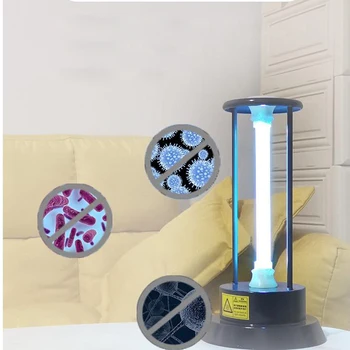 

15W UV Disinfection Bactericidal Lamp Sterilizer Portable Mite Remote Control Ozone Sterilization Home Ultraviolet Lamp