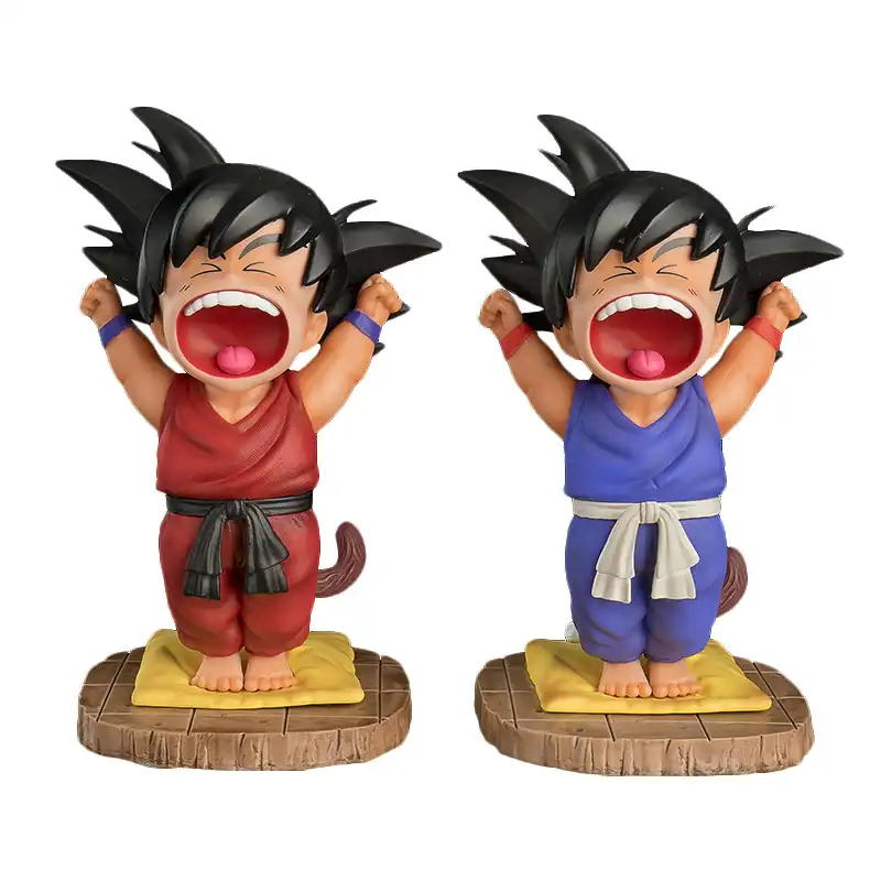 ドラゴンボールz Gk孫悟空あくびqバージョンアニメアクションフィギュアモデル16センチメートルpvcスタチューコレクション玩具デスクトップ装飾フィグマ アクション トイ フィギュア Aliexpress