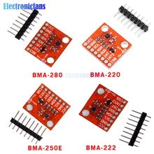 BMA220 BMA250E BMA280 Tre Albero Sensore di Gravità BMA222 Piccolo Sensore di Accelerazione A Tre Assi Basso G Bordo di Sviluppo del Modulo