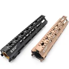 9.5 Polegada geissele automático super modular ferroviário mk8 m-lok universal handguard para brinquedo de água gel bola blaster airsoft aeg gbb